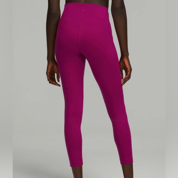 Lululemon Athletica Leggings - InStill High Rise Tight 25” Magenta Purple - Picture 3 of 10
